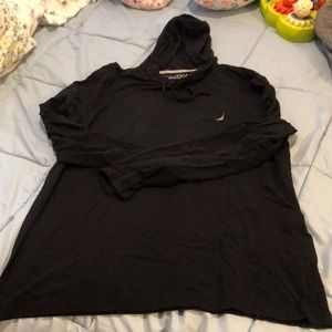 Men’s xl nautica hooded T-shirt